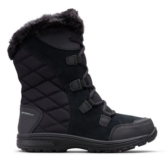Columbia Black Women’s Insulated Ice Maiden II Winter Snow Boot - Picture 1 of 7